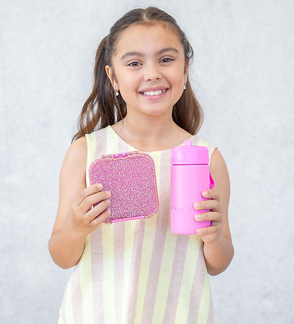 MontiiCo Snackboks m. 3 rum - Bento Two - 500 ml - Floss Glitter