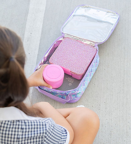 MontiiCo Madkasse m. 3 rum - Bento Three - 1 l - Floss Glitter MontiiCo Madkasse m. 3 rum - Bento Three - 1 l - Floss Glitter