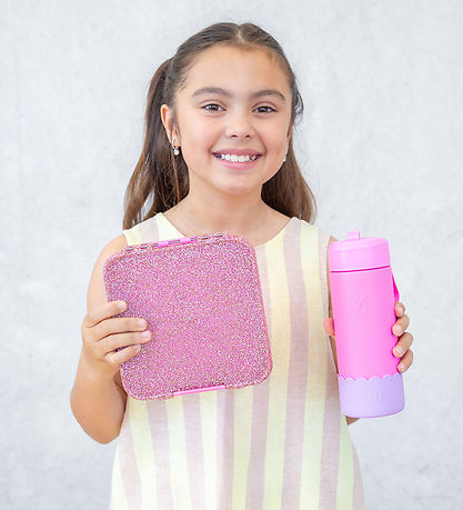 MontiiCo Madkasse m. 3 rum - Bento Three - 1 l - Floss Glitter MontiiCo Madkasse m. 3 rum - Bento Three - 1 l - Floss Glitter