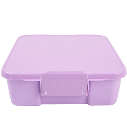 MontiiCo Madkasse m. 3. rum - Bento Three - 1 l - Lilac