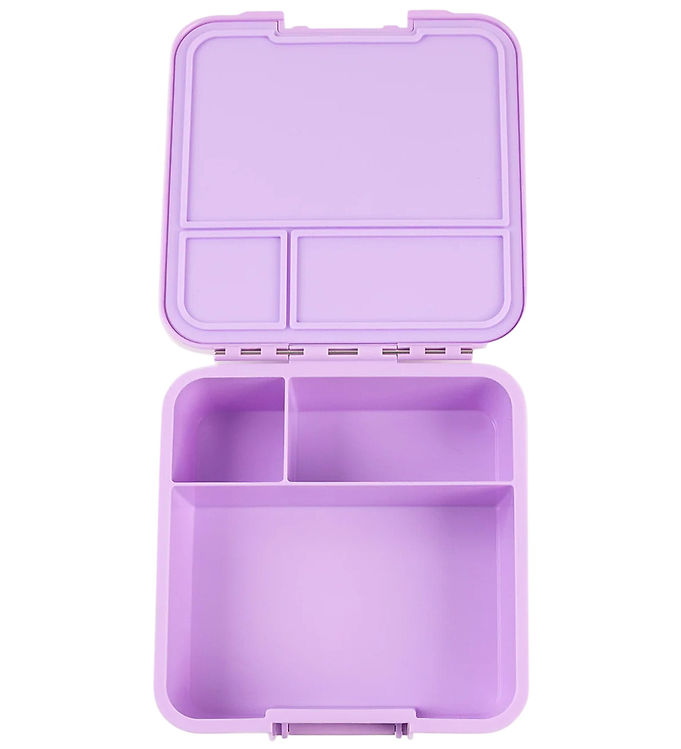 MontiiCo Madkasse m. 3. Rum - Bento Three - 1 l - Lilac