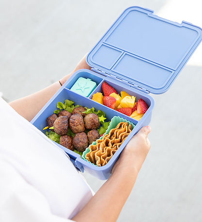 MontiiCo Madkasse m. 3 rum - Bento Three - 1 l - Splash