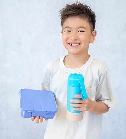 MontiiCo Madkasse m. 5 rum - Bento Five - 980 ml - Splash MontiiCo Madkasse m. 5 rum - Bento Five - 980 ml - Splash