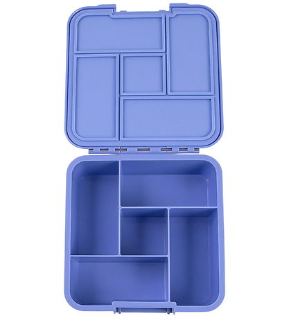 MontiiCo Madkasse m. 5 rum - Bento Five - 980 ml - Splash