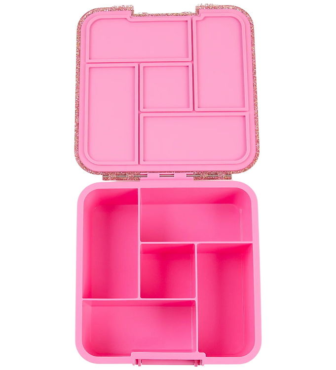 MontiiCo Madkasse m. 5 Rum - Bento Five - 980 ml - Floss Glitter