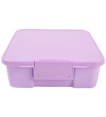 MontiiCo Madkasse m. 5 rum - Bento Five - 980 ml - Lilac