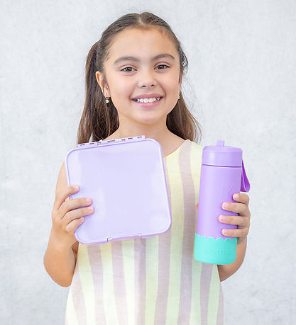 MontiiCo Madkasse m. 5 rum - Bento Five - 980 ml - Lilac