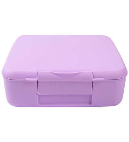 MontiiCo Madkasse m. 4 rum - Bento Feast - 2000 ml - Lilac