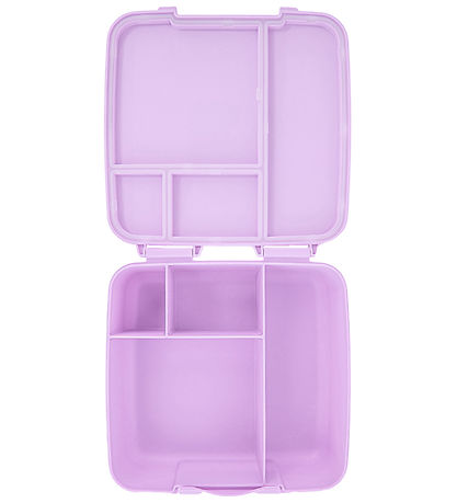 MontiiCo Madkasse m. 4 rum - Bento Feast - 2000 ml - Lilac