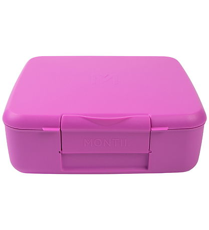 MontiiCo Madkasse m. 4 rum - Bento Feast - 2000 ml - Fuchsia