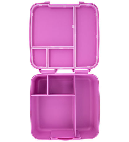 MontiiCo Madkasse m. 4 rum - Bento Feast - 2000 ml - Fuchsia