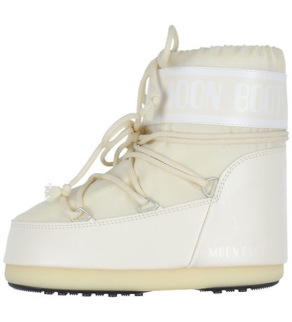 Moon Boot Vinterstøvler - Icon Low Nylon - Cream
