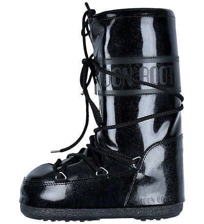 Moon Boot Vinterstøvler - Icon Glitter - Sort