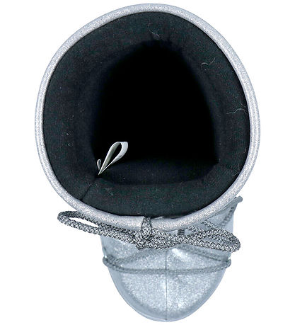 Moon Boot Vinterstøvler - Icon Glitter - Silver