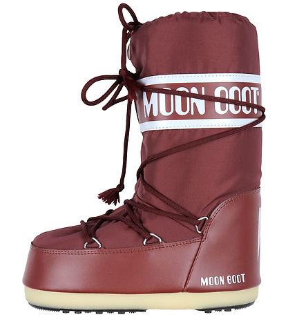 Moon Boot Vinterstøvler - Icon Nylon - Burgundy