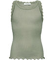 Rosemunde Top - RkBalta - Rib - Abbey Stone m. Blonder Rosemunde Top - RkBalta - Rib - Abbey Stone m. Blonder