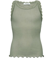 Rosemunde Top - RkBalta - Rib - Abbey Stone m. Blonder Rosemunde Top - RkBalta - Rib - Abbey Stone m. Blonder