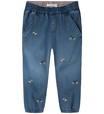 Name It Jeans - NmmBen - Dark Blue Denim/Emb Name It Jeans - NmmBen - Dark Blue Denim/Emb