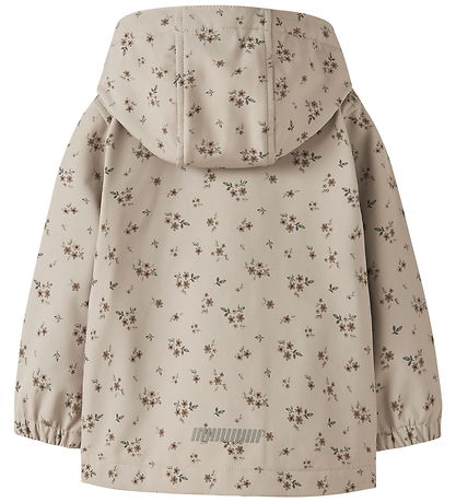 Name It Softshelljakke m. Fleece - NmfAlfa08 - Pure Cashmere/Bou