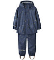 Name It Regntøj m. Seler - NmmDry10 - Vintage Indigo m. Print Name It Regntøj m. Seler - NmmDry10 - Vintage Indigo m. Print
