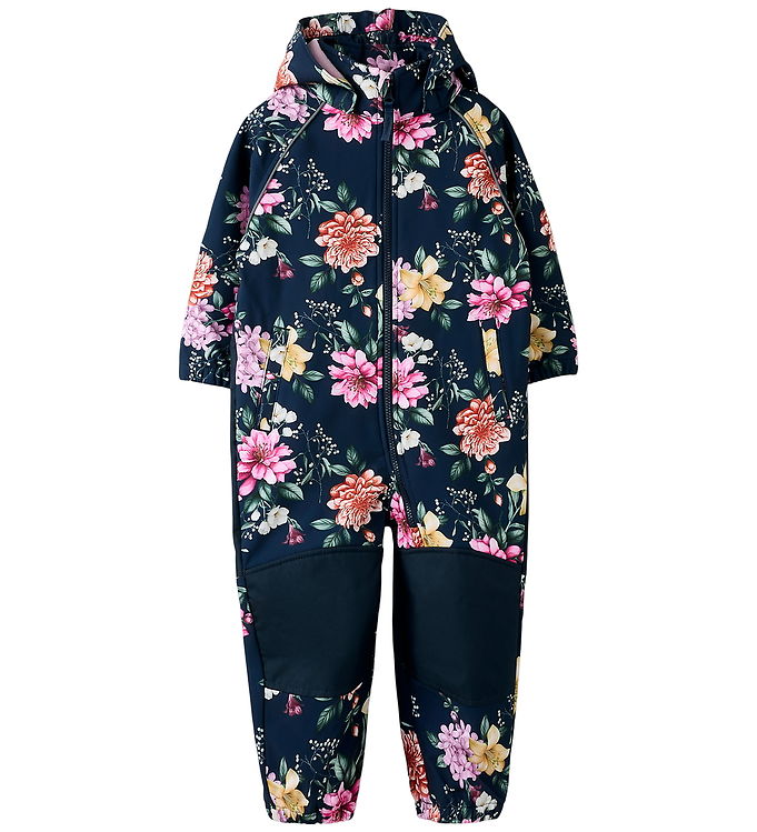 Name It Softshelldragt m. Fleece - Noos - NmfAlfa - Dark Sapphir