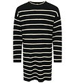 Kids Only Kjole - Strik - Rib - KogIbi - Black/Whitecap Grey Kids Only Kjole - Strik - Rib - KogIbi - Black/Whitecap Grey