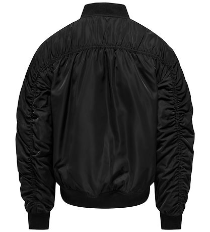Kids Only Bomberjakke - KogMinna - Black/Mauve Wine Kids Only Bomberjakke - KogMinna - Black/Mauve Wine