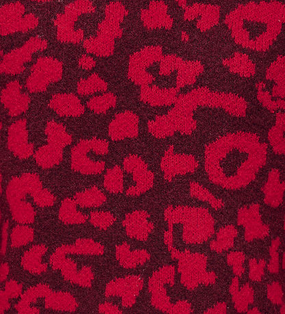 Kids Only Bluse - Uld - Strik - KogDora - Cabernet/Salsa Leo Kids Only Bluse - Uld - Strik - KogDora - Cabernet/Salsa Leo