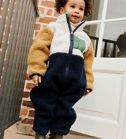 Liewood Fleecedragt - Nolano - Classic Navy Multi Mix Liewood Fleecedragt - Nolano - Classic Navy Multi Mix