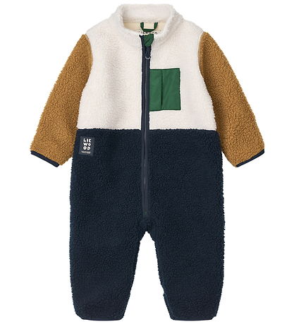 Liewood Fleecedragt - Nolano - Classic Navy Multi Mix Liewood Fleecedragt - Nolano - Classic Navy Multi Mix