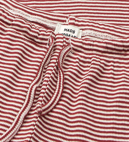 Mads Nørgaard Bukser - Rib - Stripe Verona - Winery/Vanilla Ice Mads Nørgaard Bukser - Rib - Stripe Verona - Winery/Vanilla Ice