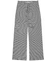 Mads Nørgaard Bukser - Rib - Stripe Verona - Sort/Vanilla Ice