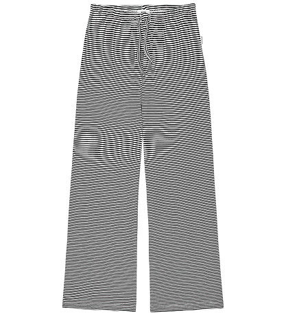Mads Nørgaard Bukser - Rib - Stripe Verona - Sort/Vanilla Ice