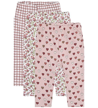 Hust and Claire Leggings - 3-pak - Liva Little Check - Adobe Ros