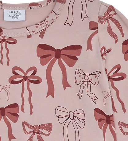 Hust and Claire Bluse - HCAlma Bows - Adobe Rose