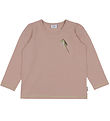 Hust and Claire Bluse - HCAlma - Adobe Rose m. Broderet Hest Hust and Claire Bluse - HCAlma - Adobe Rose m. Broderet Hest