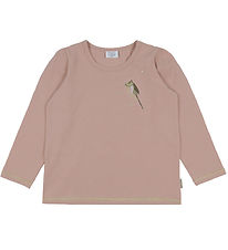 Hust and Claire Bluse - HCAlma - Adobe Rose m. Broderet Hest Hust and Claire Bluse - HCAlma - Adobe Rose m. Broderet Hest