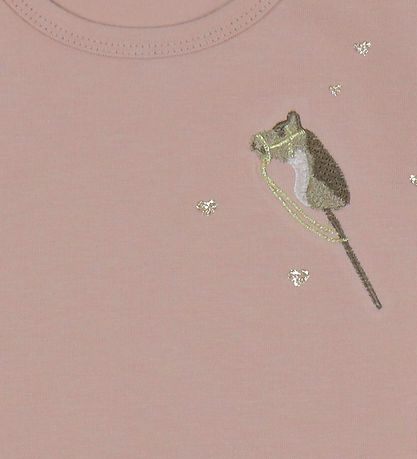 Hust and Claire Bluse - HCAlma - Adobe Rose m. Broderet Hest