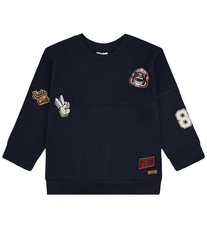 Hust and Claire Sweatshirt - HCSejer - More Navy