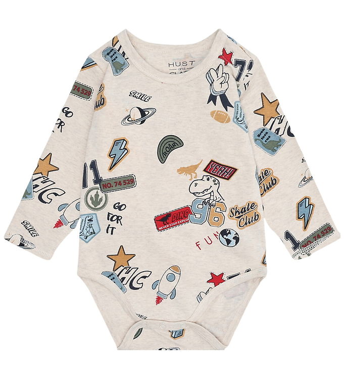 Hust and Claire Body l/æ - Buster Badges - Wheat Melange