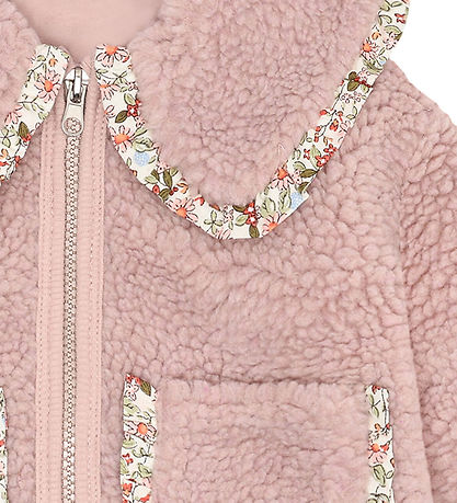 Hust and Claire Fleecejakke - HCEmi Girly - Adobe Rose
