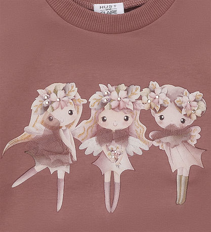 Hust and Claire Sweatshirt - HCSicilia Magic - Dry Rose