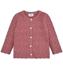 Hust and Claire Cardigan - Strik - Cilja Pointelle - Dry Rose Hust and Claire Cardigan - Strik - Cilja Pointelle - Dry Rose