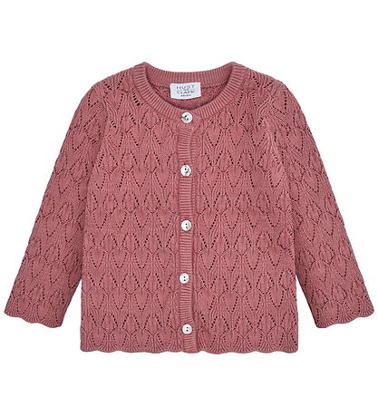 Hust and Claire Cardigan - Strik - Cilja Pointelle - Dry Rose Hust and Claire Cardigan - Strik - Cilja Pointelle - Dry Rose