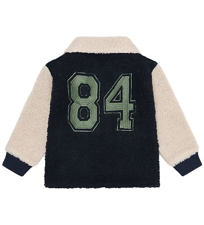 Hust and Claire Fleecejakke - HCErik Teddy - More Navy Hust and Claire Fleecejakke - HCErik Teddy - More Navy