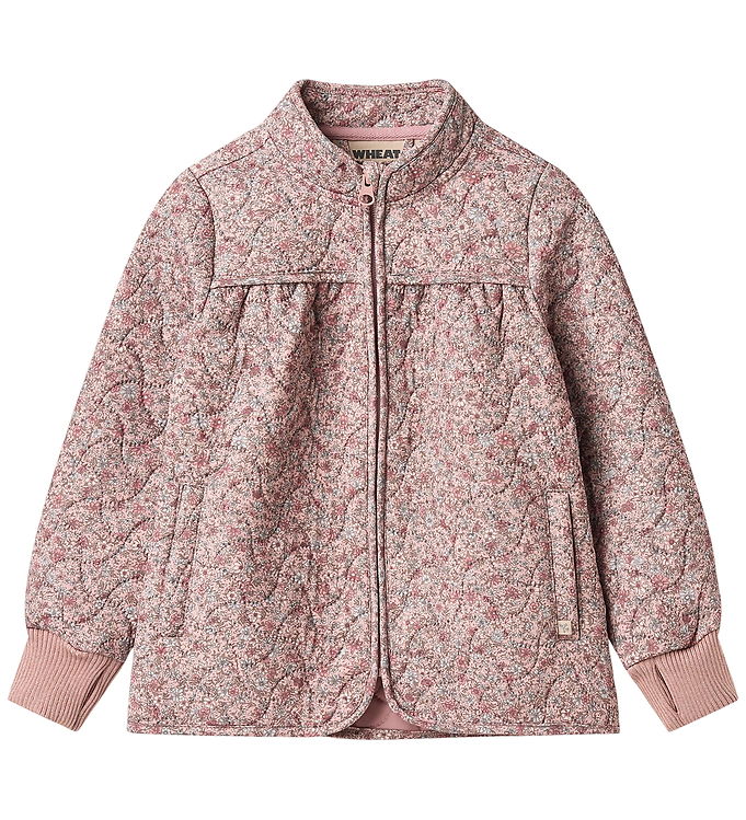 Wheat Termojakke - Thilde - Soft Lavender Flowers