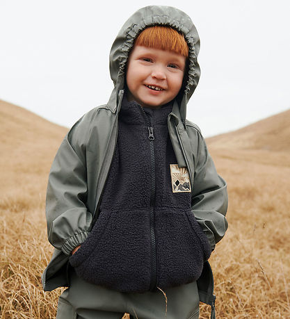 Wheat Regnjakke - PU - Chardy - Thunder Sky