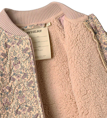 Wheat Termojakke m. Fleece - Ellas - Mellow Peach Tapestry Wheat Termojakke m. Fleece - Ellas - Mellow Peach Tapestry