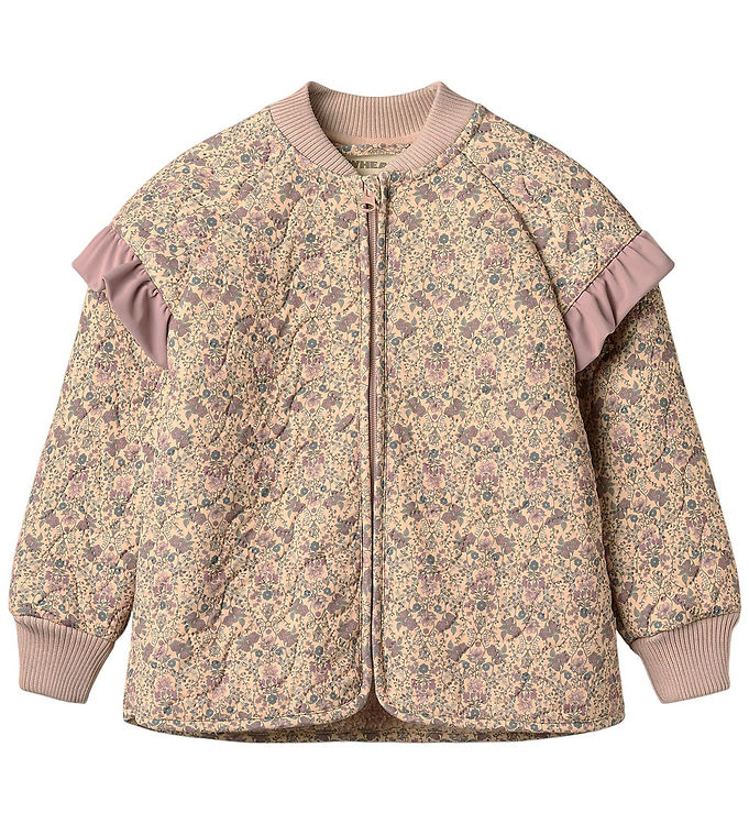 Wheat Termojakke m. Fleece - Ellas - Mellow Peach Tapestry