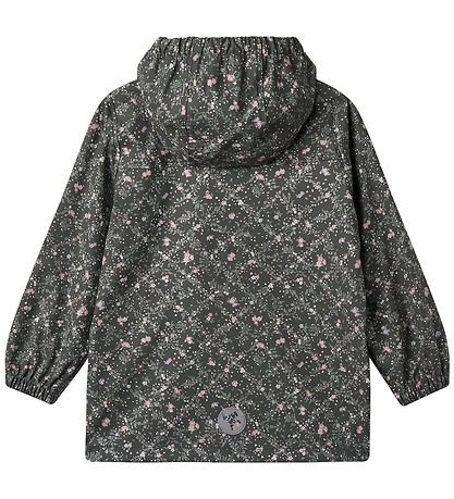 Wheat Regnjakke - PU - Ollo - Forest Lake Checked Flowers